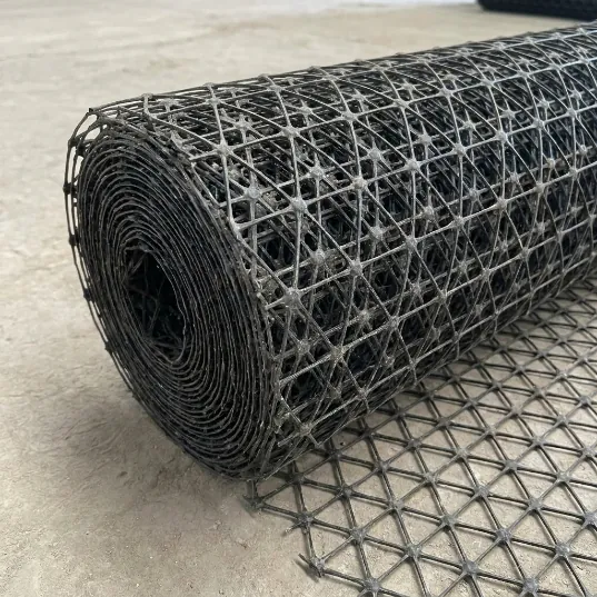 Rouleau de géogrille triaxiale